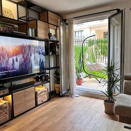Cosy Summer Stay In Boho Style Apartment - 8 Mins From Paris Center - Garden And Underground Parking Clamart Exterior foto
